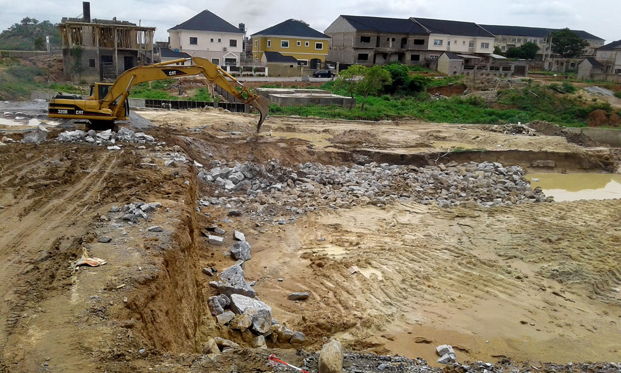 Earth Stabilization Via Soil Replacement At Mbora, Abuja